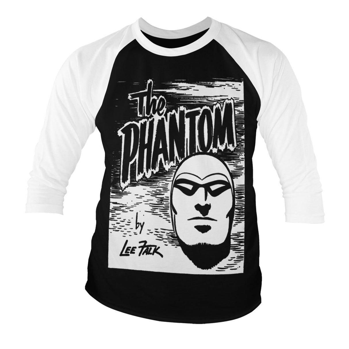 The Phantom Sketch Baseball 3/4 Sleeve Tee