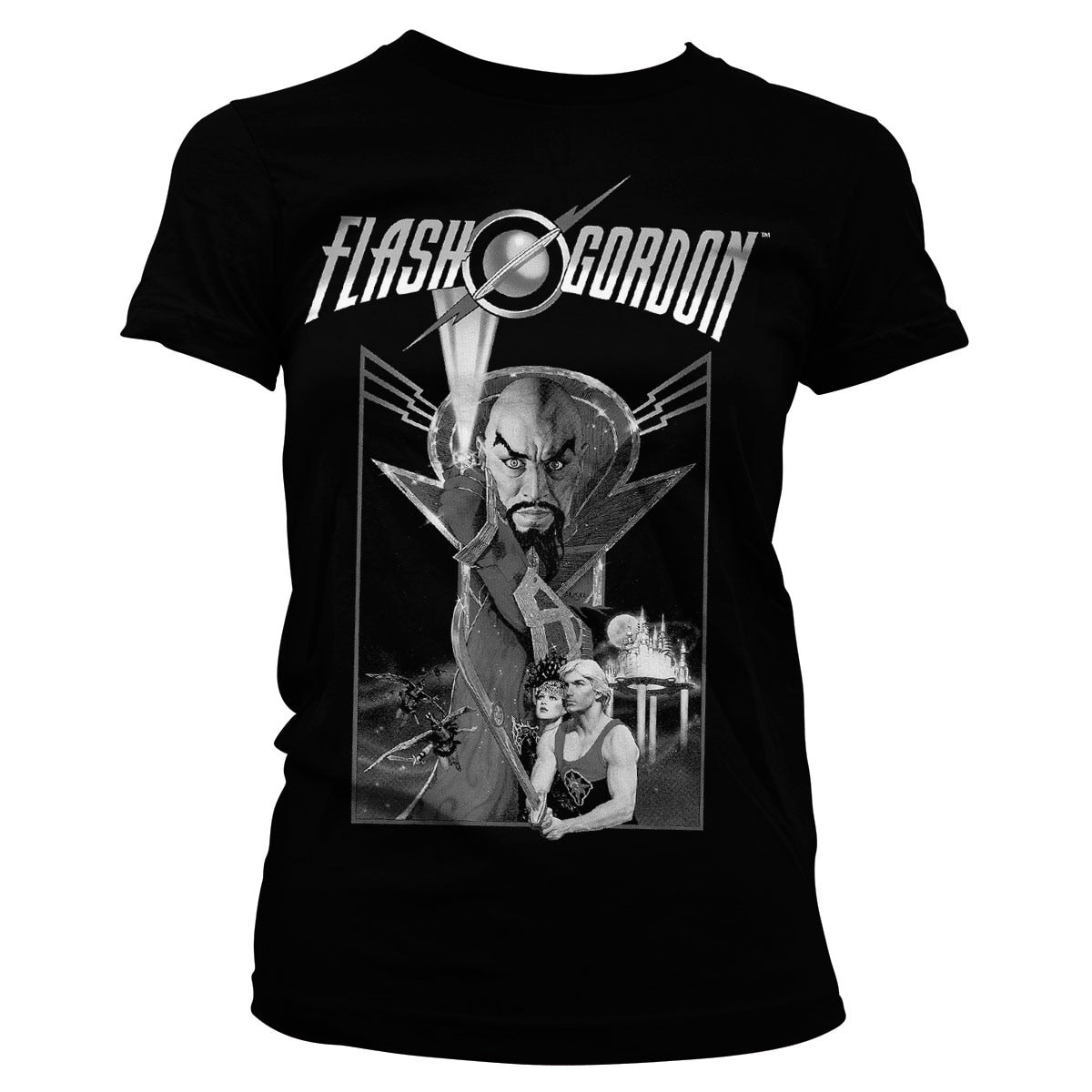 Flash Gordon Vintage Poster Girly Tee