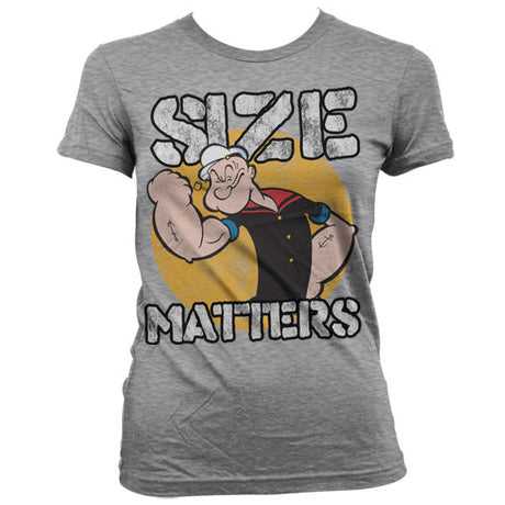 Popeye - Size Matters Girly T-Shirt