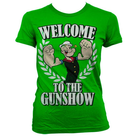 Popeye - Welcome To The Gunshow Girly T-Shirt