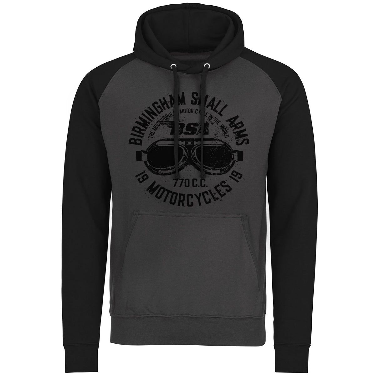 Birmingham Small Arms Goggles Baseball Hoodie