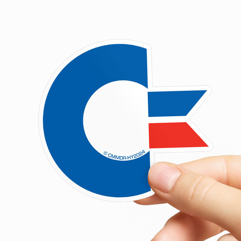 Commodore Logo Sticker