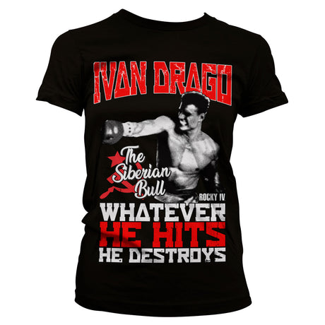 Ivan Drago - The Siberian Bull Girly Tee