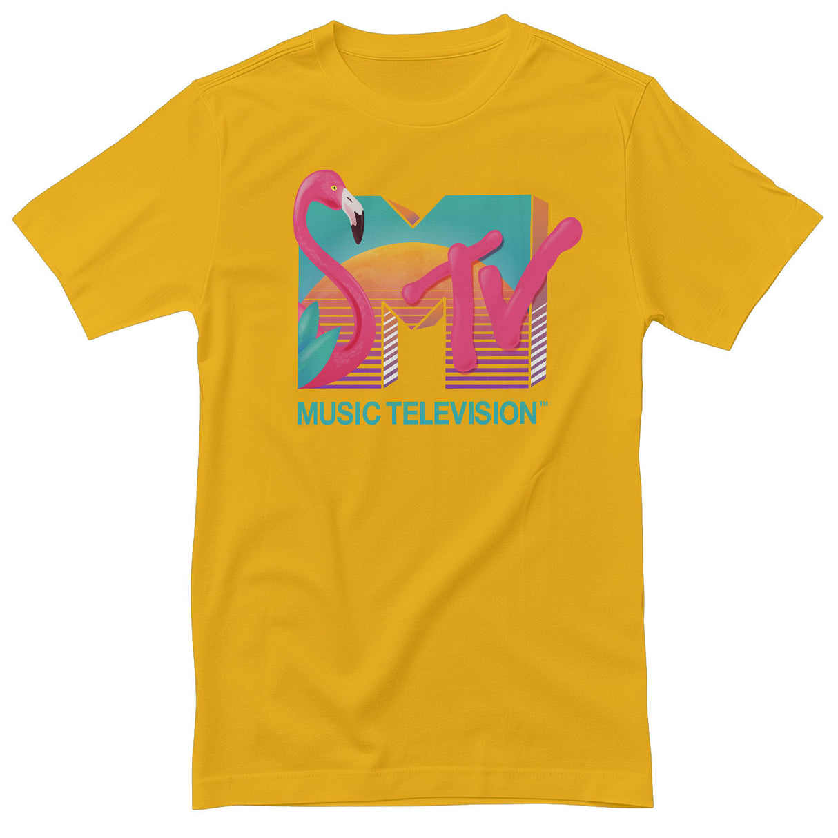 MTV - Tropical Flamingo T-Shirt