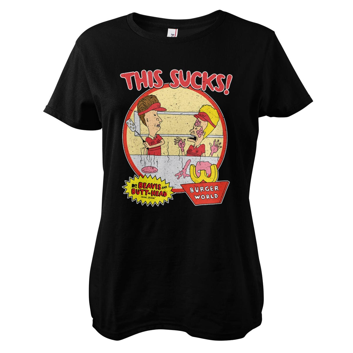 Beavis and Butt-Head - This Sucks Girly Tee