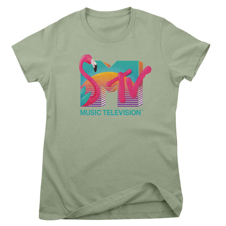 MTV - Tropical Flamingo Girly Tee