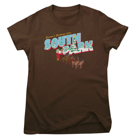 Season's Greetings From South Park Girly Tee