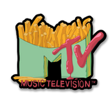 MTV With Fries Sticker