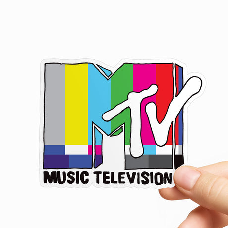 MTV Test Image Logo Sticker