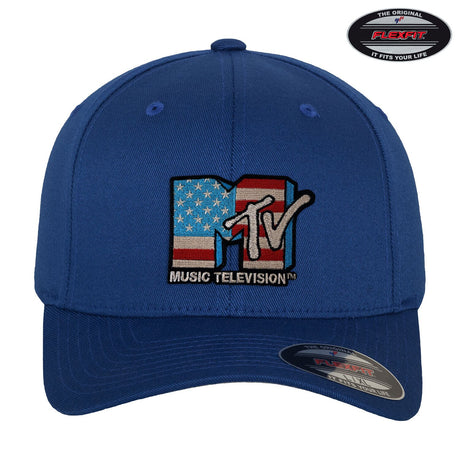 MTV American Flag Flexfit Cap