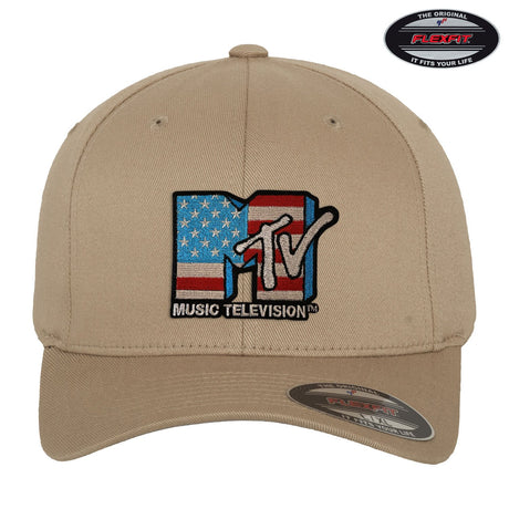 MTV American Flag Flexfit Cap