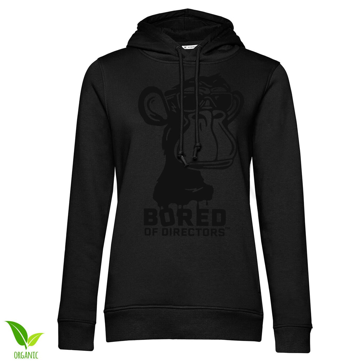 BOD Logo Black On Black Girls Hoodie