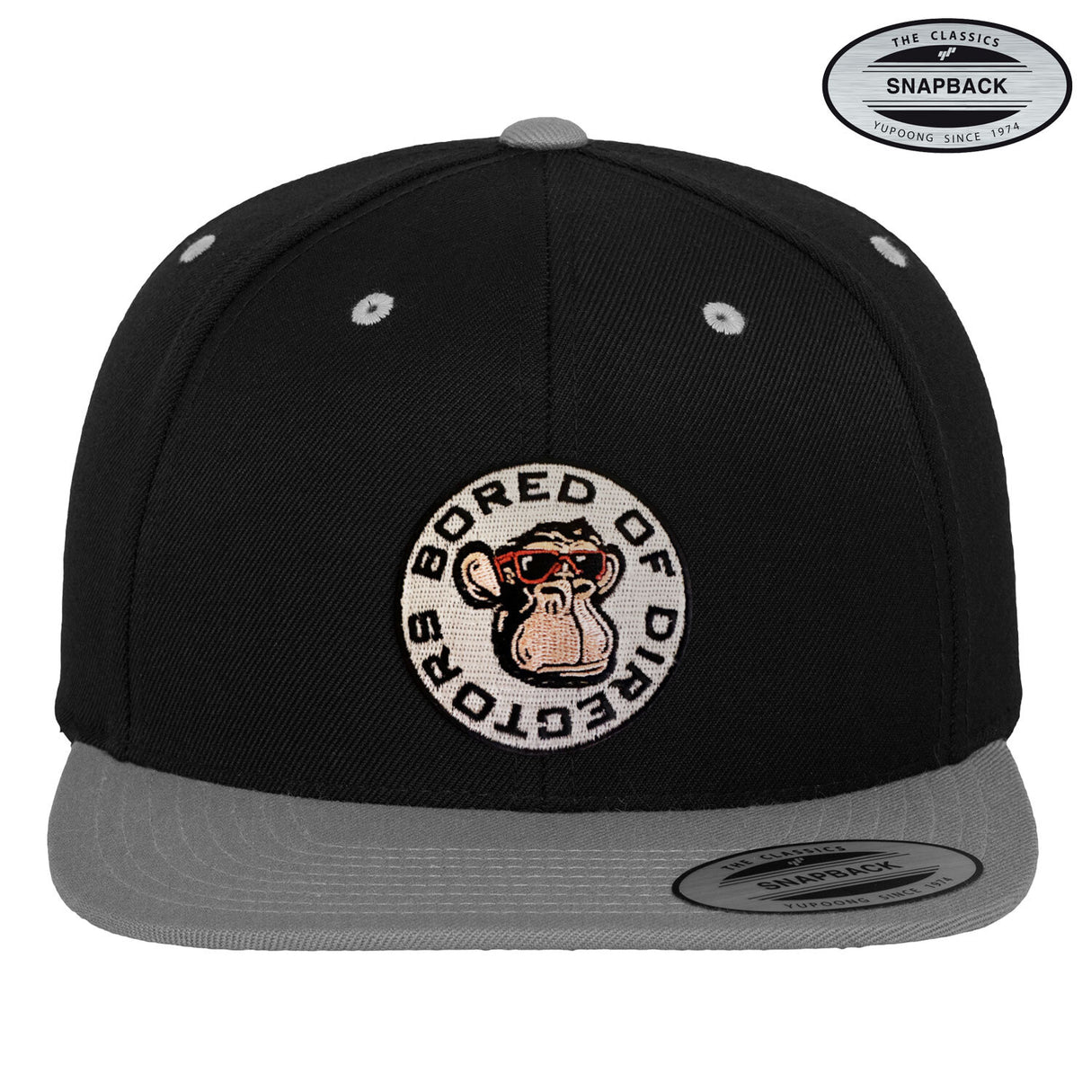 Bored Of Directors Circle Patch Premium Snapback Cap