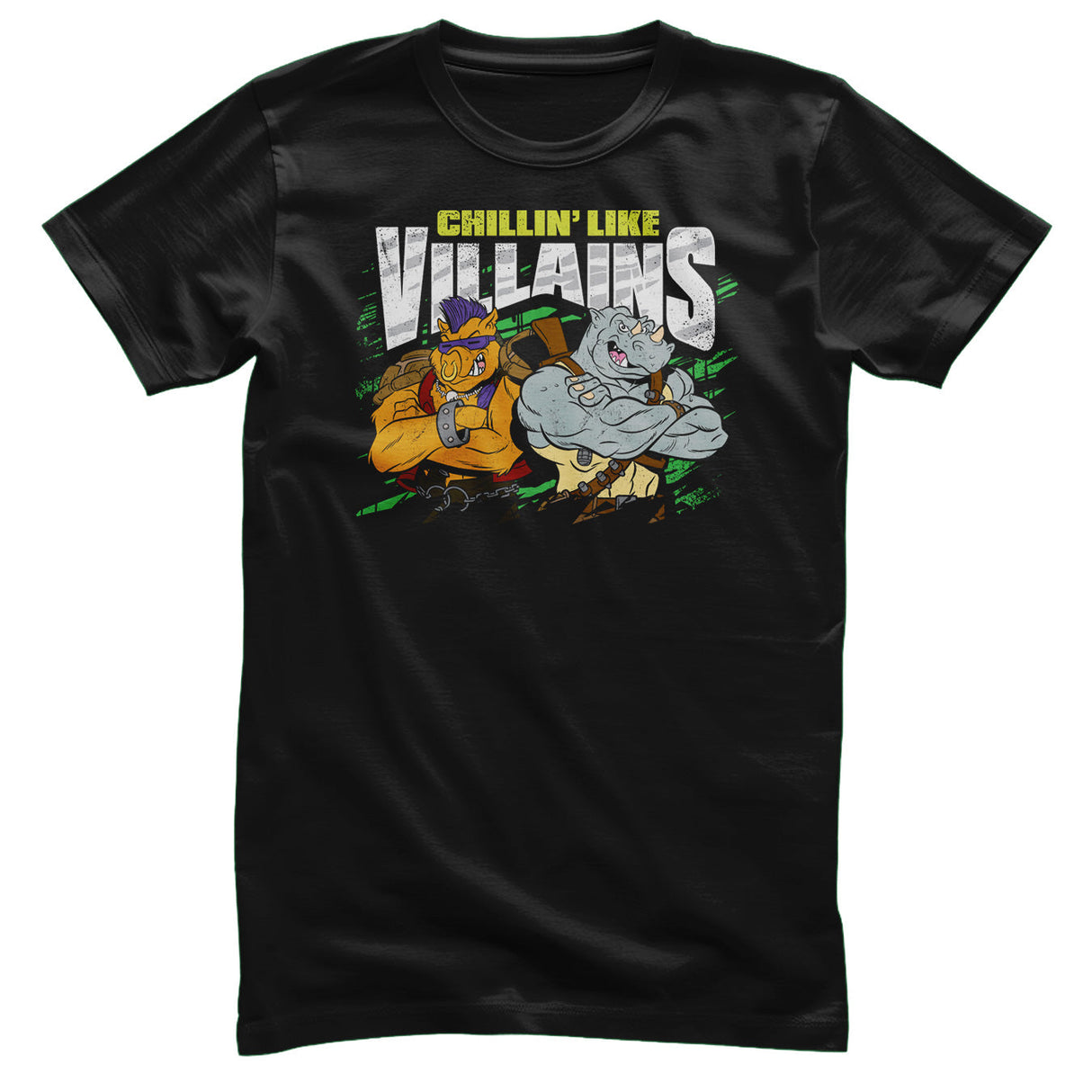 Rocksteady & Bebop - Chillin' Like Villains T-Shirt