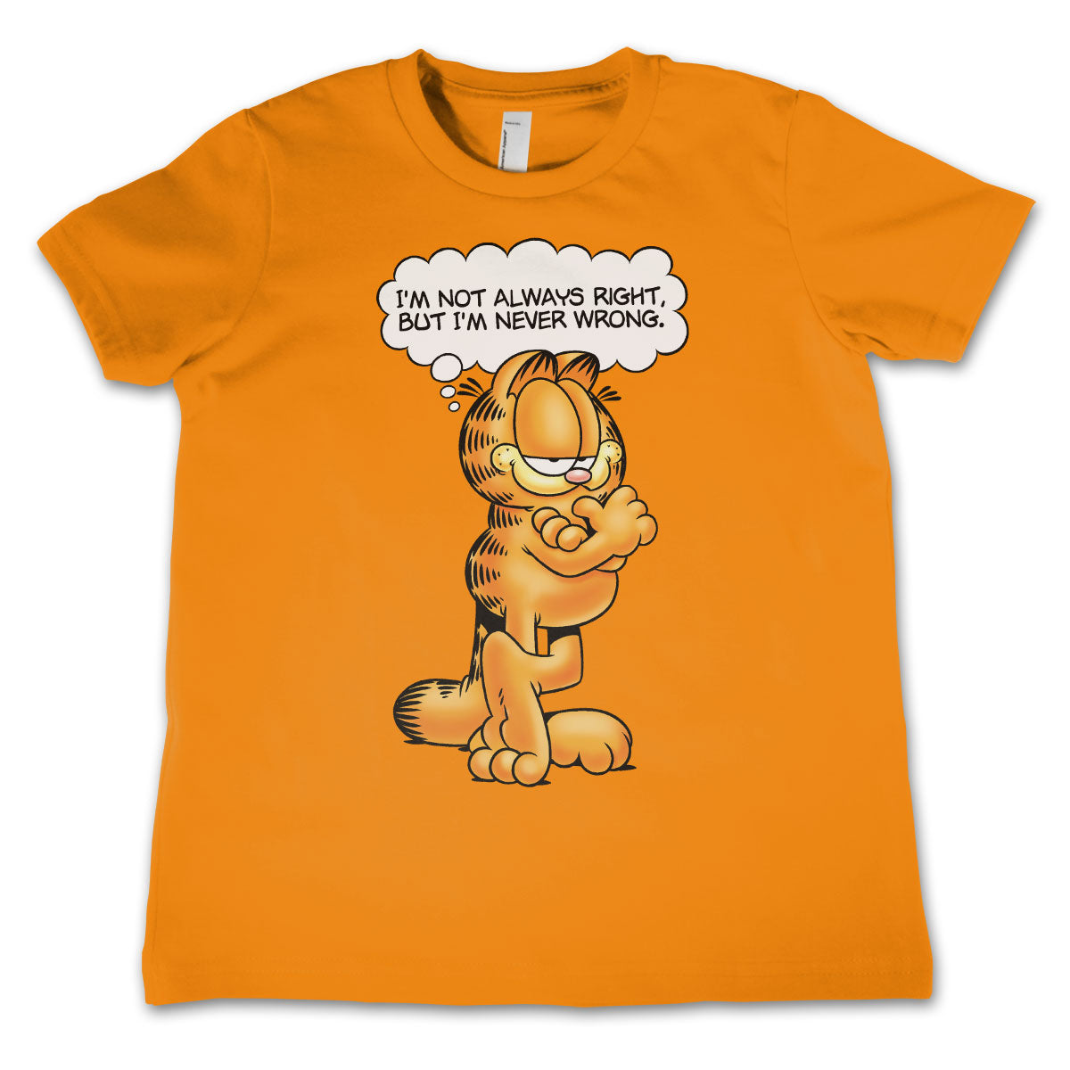 Garfield - Never Wrong Kids Tee