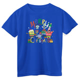 SpongeBob - Merry Christmas Kids Tee