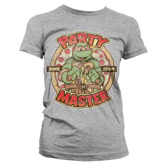 TMNT - Party Master Since 1984 Girly Tee