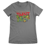 TMNT - Graffiti Wall Heroes Girly Tee