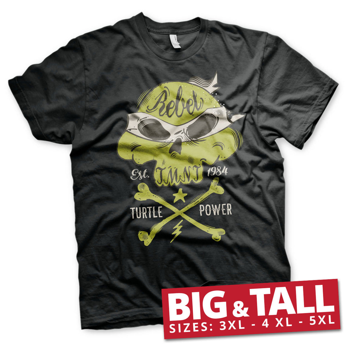 TMNT - Rebel Turtle Power Big & Tall T-Shirt