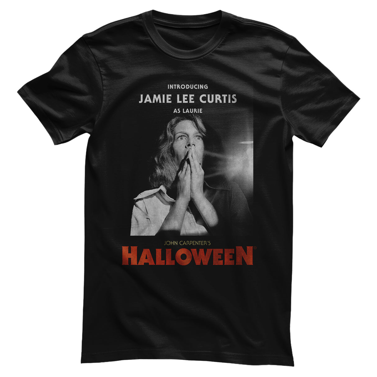 Jamie Lee Curtis In Halloween T-Shirt