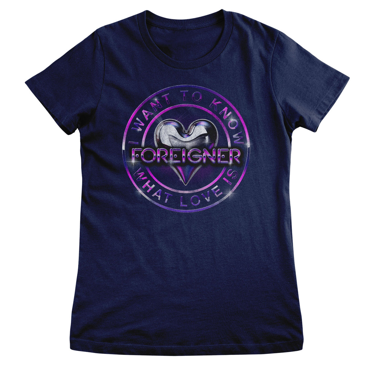 I Want To Know What Love Is Girly Tee