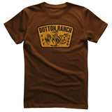 Yellowstone - Washed Dutton Ranch Patch T-Shirt