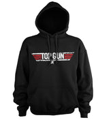 Top Gun Distressed Logo Hoodie