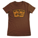 Yellowstone - Washed Dutton Ranch Patch Girly Tee