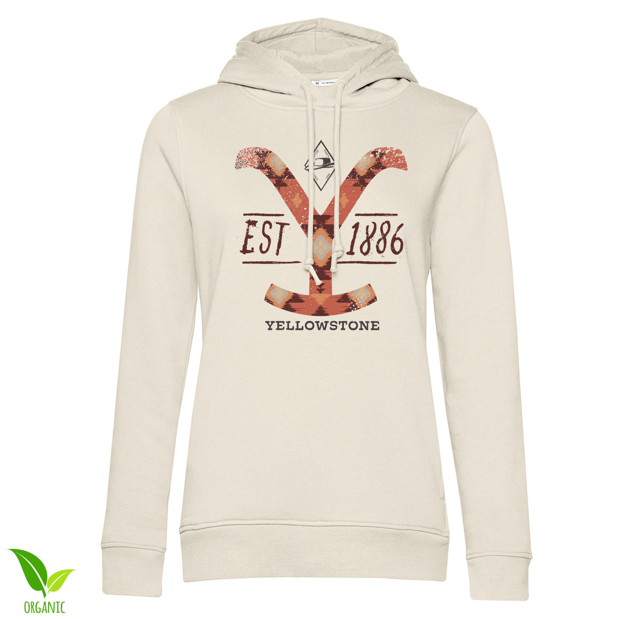 Yellowstone Native Pattern Logo Girly Hoodie