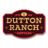 Dutton Ranch Patch Sticker