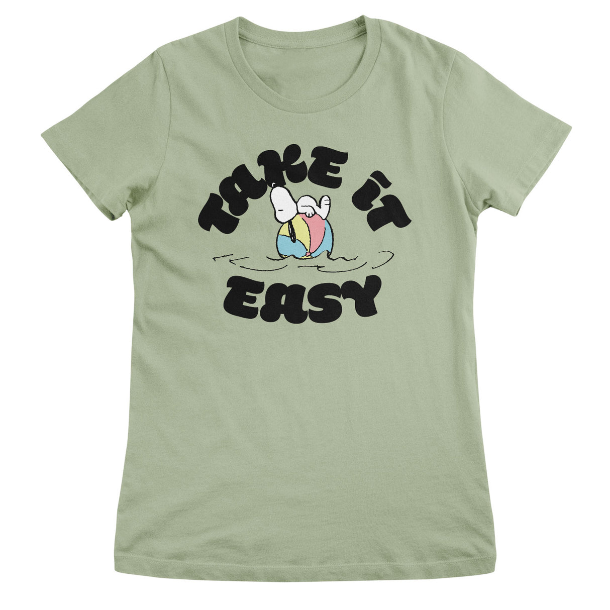 Peanuts - Take It Easy Girly Tee