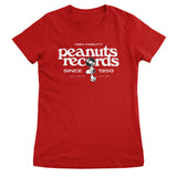Peanuts Records Since 1950 Girly Tee