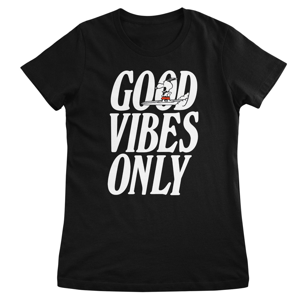 Peanuts - Good Vibes Only Girly Tee