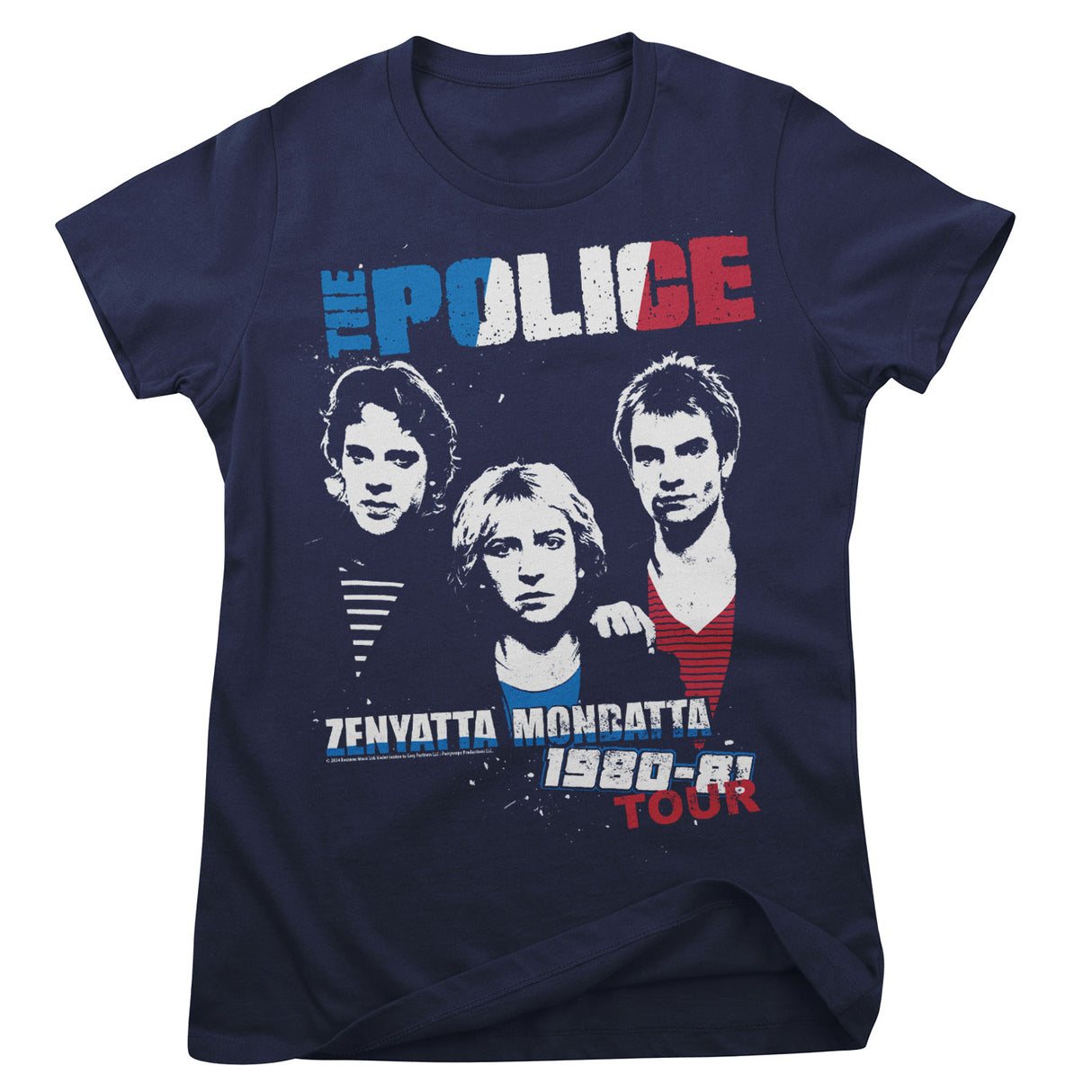 The Police - Zenyatta Mondatta Tour Girly Tee