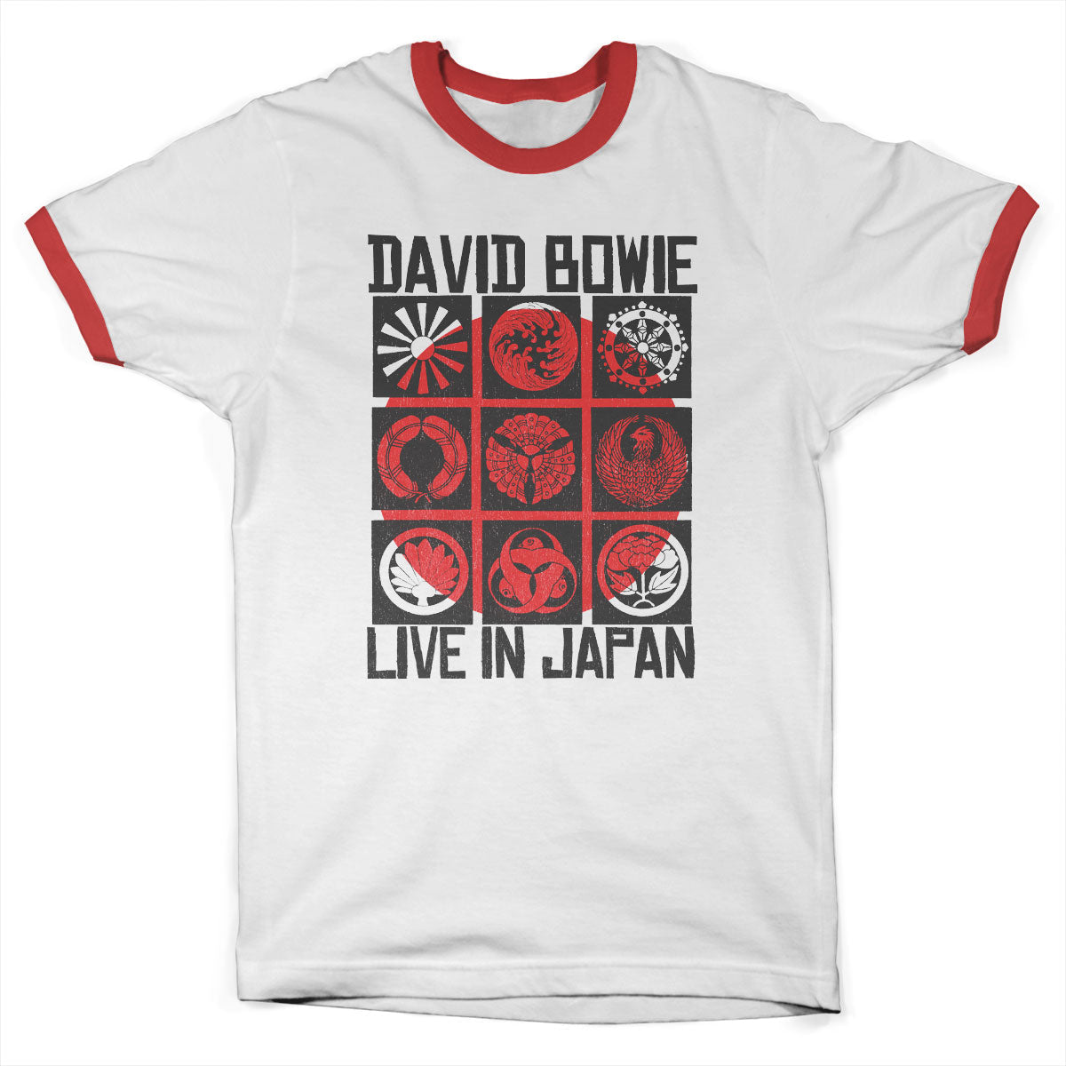 David Bowie - Live In Japan Ringer Tee