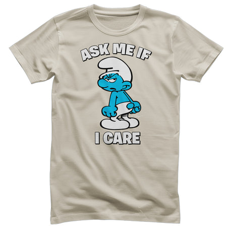 The Smurfs - Ask Me If I Care T-Shirt