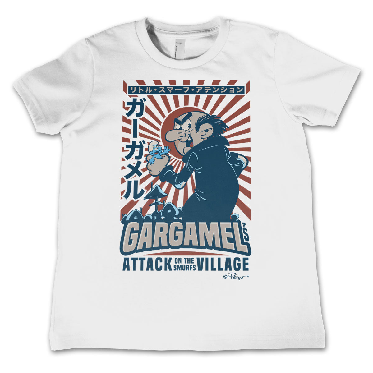 Gargamel - Attack Of The Smurfs Village Kids Tee