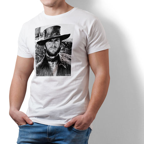 Clint Eastwood Cowboy Portrait T-Shirt