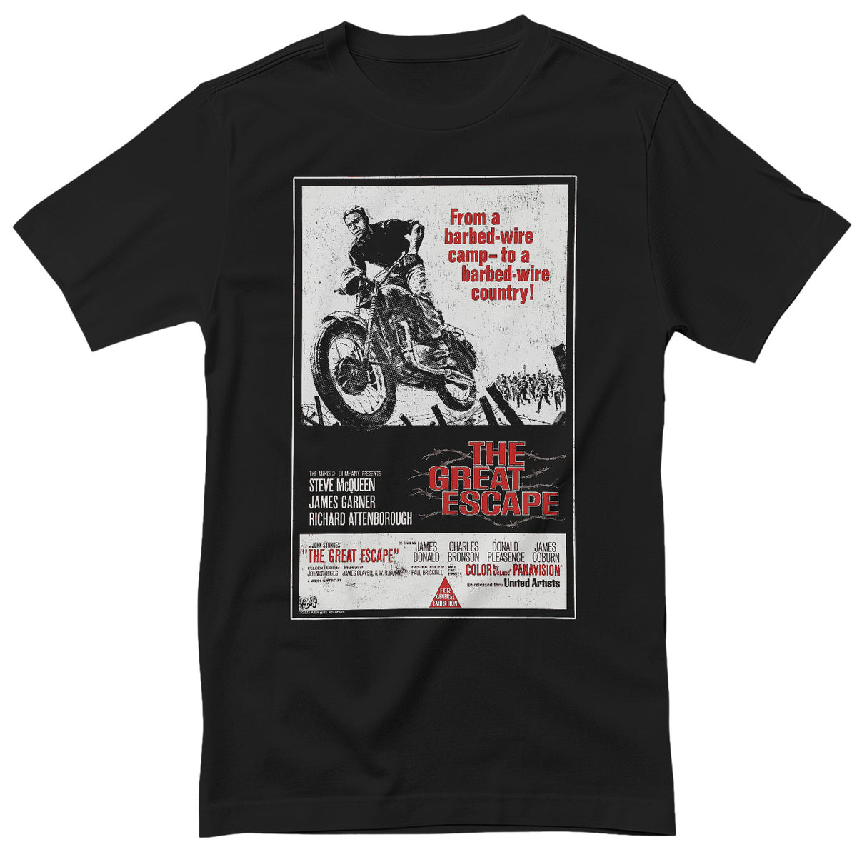 The Great Escape Movie Poster T-Shirt