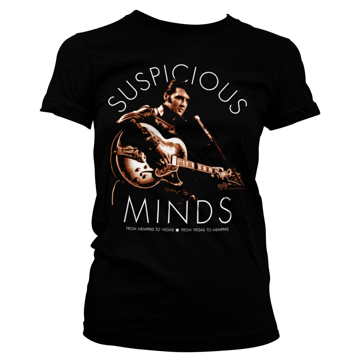 Elvis Presley - Suspicious Minds Girly Tee