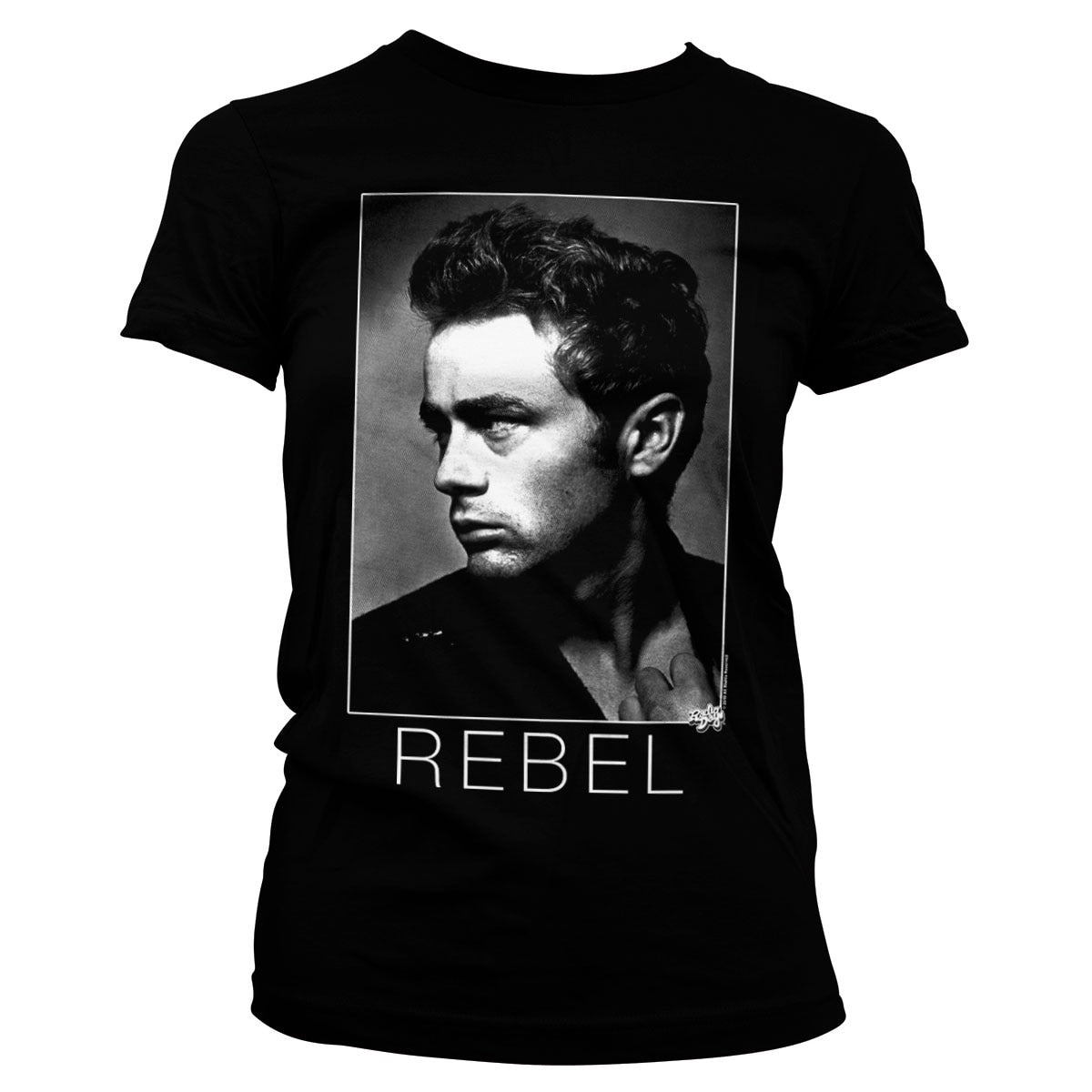 James Dean BW Rebel Girly Tee