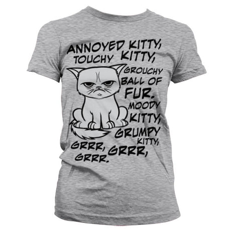 Grumpy Cat Girly T-Shirt