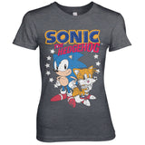 Sonic The Hedgehog - Sonic & Tails Girly Tee