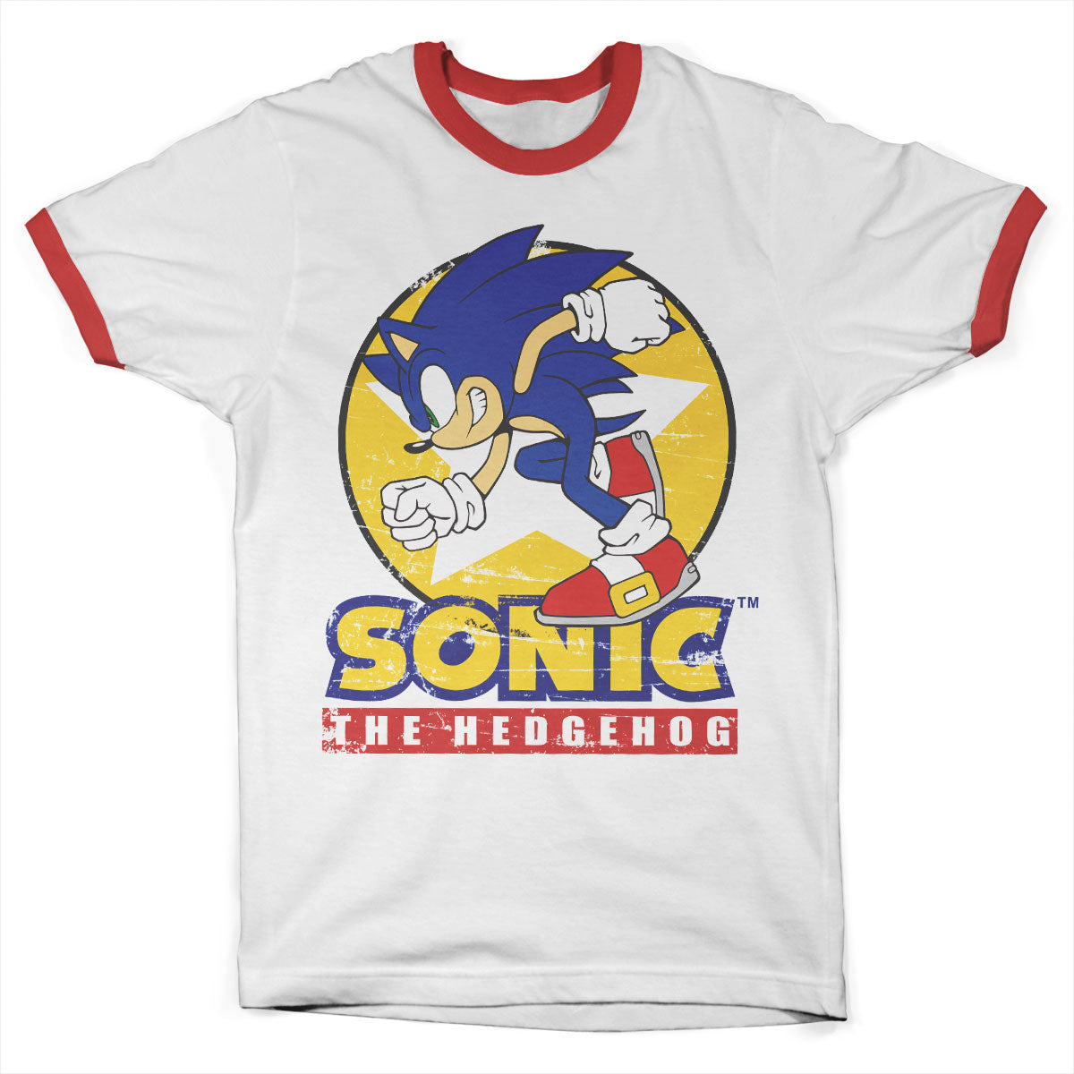 Fast Sonic - Sonic The Hedgehog Ringer Tee