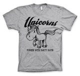 Unicorns - Ponies With Party Hats T-Shirt