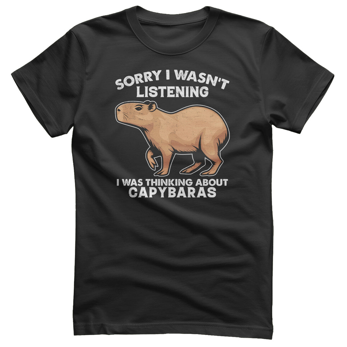 I Was Thinking About Capybaras Tee