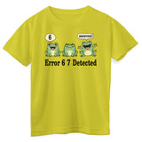 Error Six Seven Detected Kids Tee