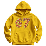 Six Seven Pizza Slice Kids Hoodie