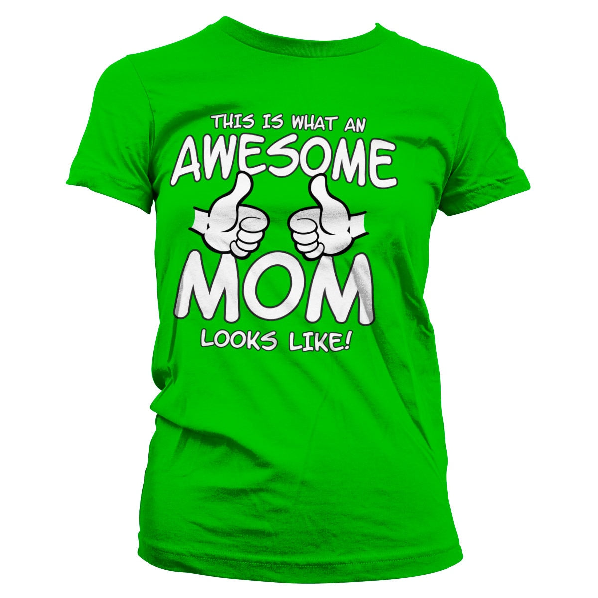 Awesome Mom Girly Tee