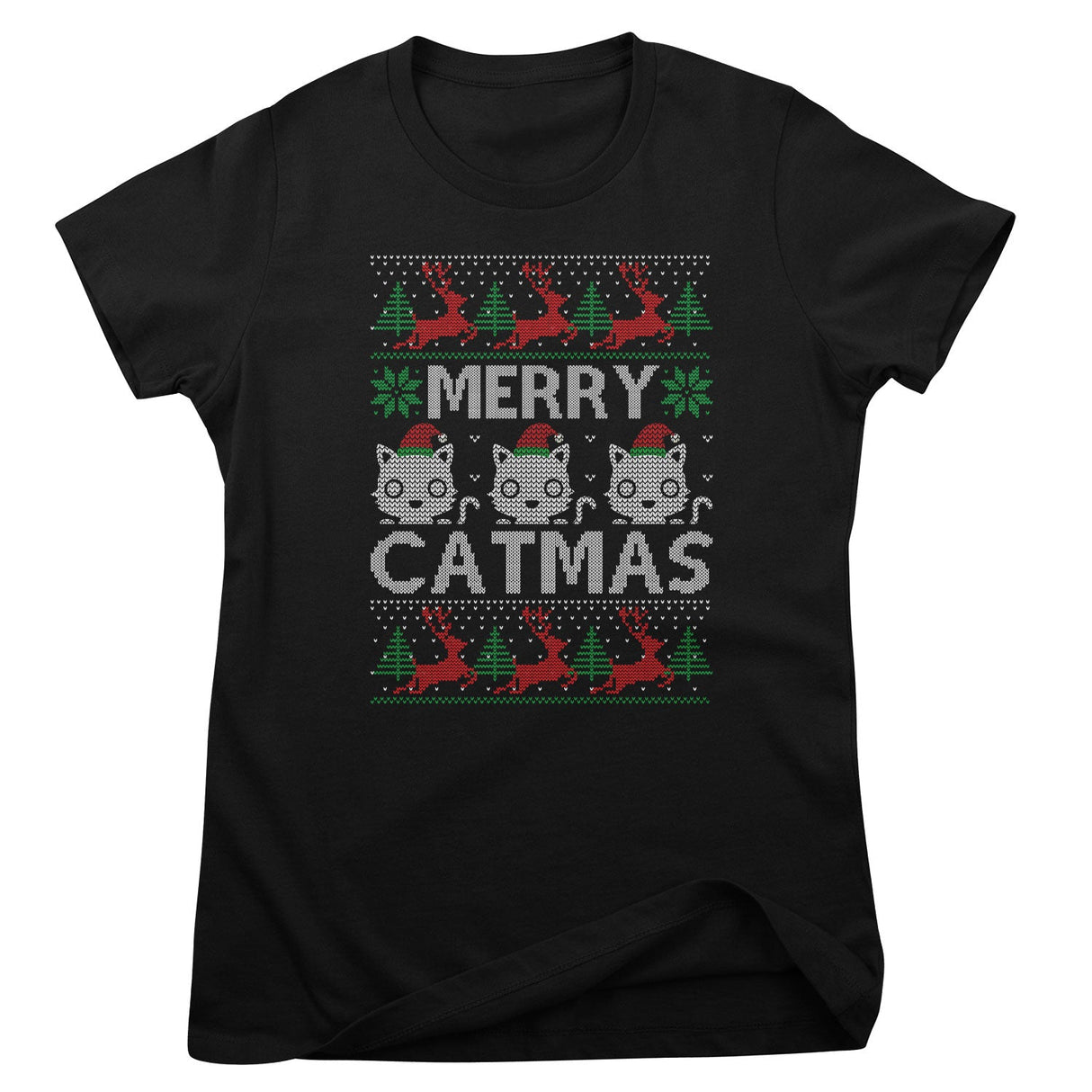 Merry Catmas Top